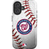 MLB Washington Nationals Game Ball iPhone 16 Plus Magsafe Impact Case